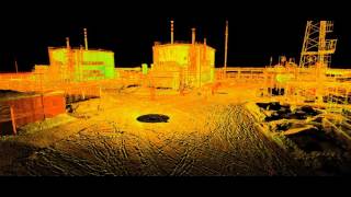 3D Laser Scanning of The Booster Compressor Station of Ust-Silginskoe gas field