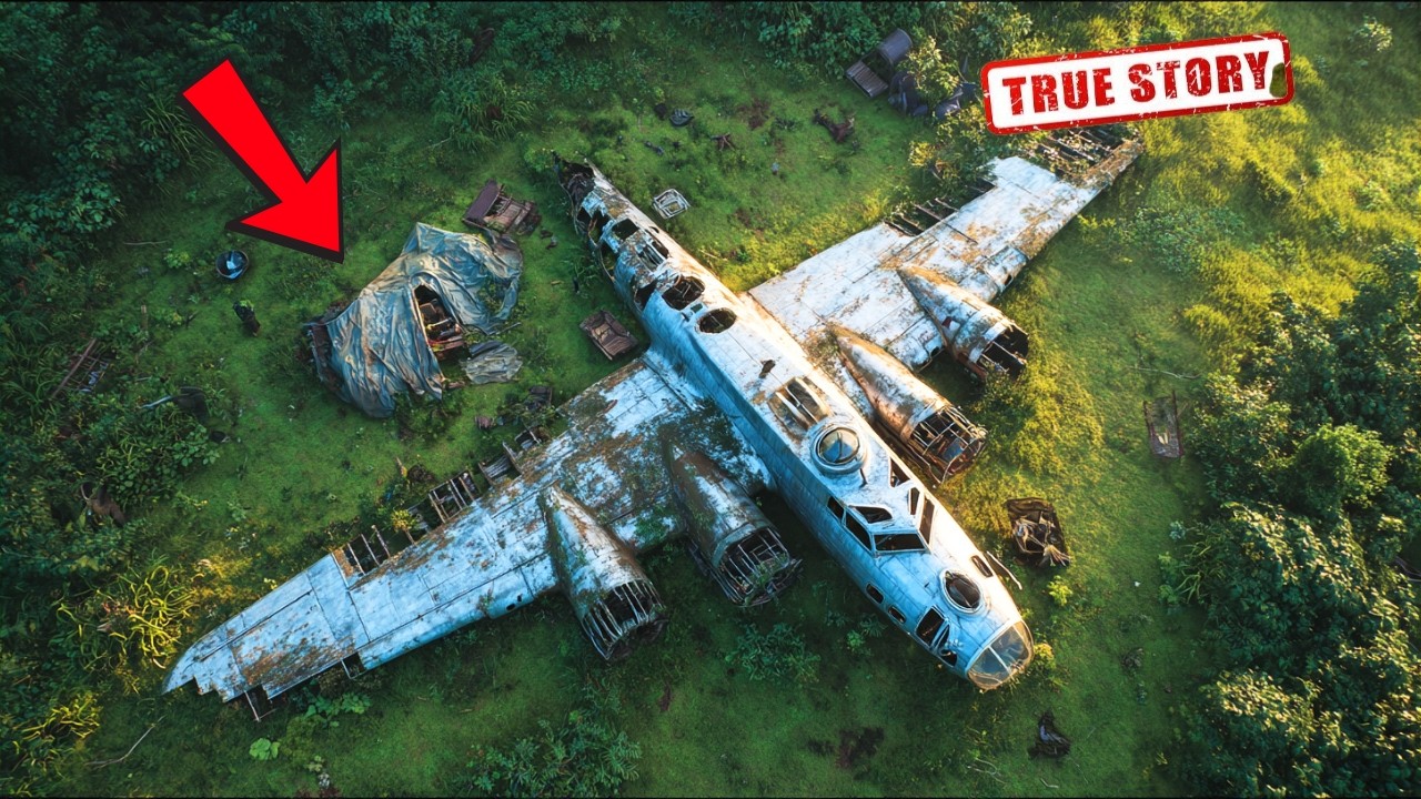 They Found This Plane Hidden In The Jungle, Then They Looked Inside