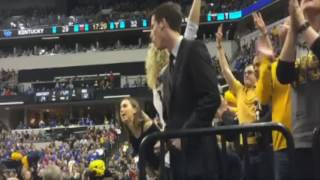 Gregg Marshall's wife escorted out of arena after Shockers loss
