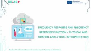 Frequency response and frequency response function - Physical and grapho-analytical interpretation