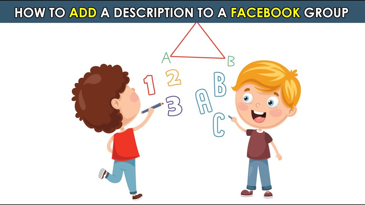 How To Add A Description To A Facebook Group - YouTube
