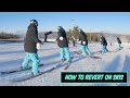 How to revert flatground spin on skis