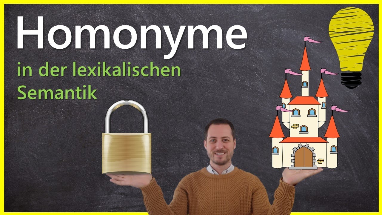Was ist ein Homonym? Homonyme, Homophone und Homographe in der
