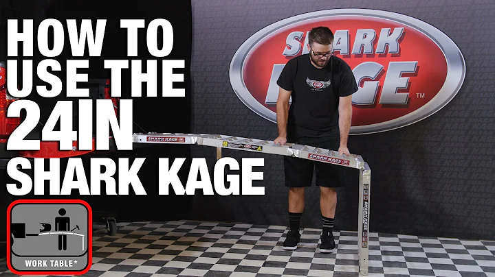How To Use Shark Kage™ 24"x92" Loading Ramps as A Work Table