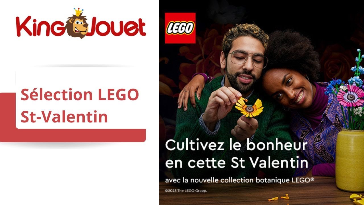 Idées cadeaux LEGO® uniques pour la Saint-Valentin 2023 