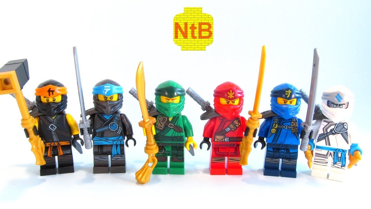 ALL LEGO NINJAGO SEASON 11 MINIFUGURES YouTube