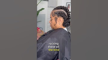 The butterfly braids been EATING 😍😍 #hair #naturalhair #protectivestyles #stitchbraids #braids