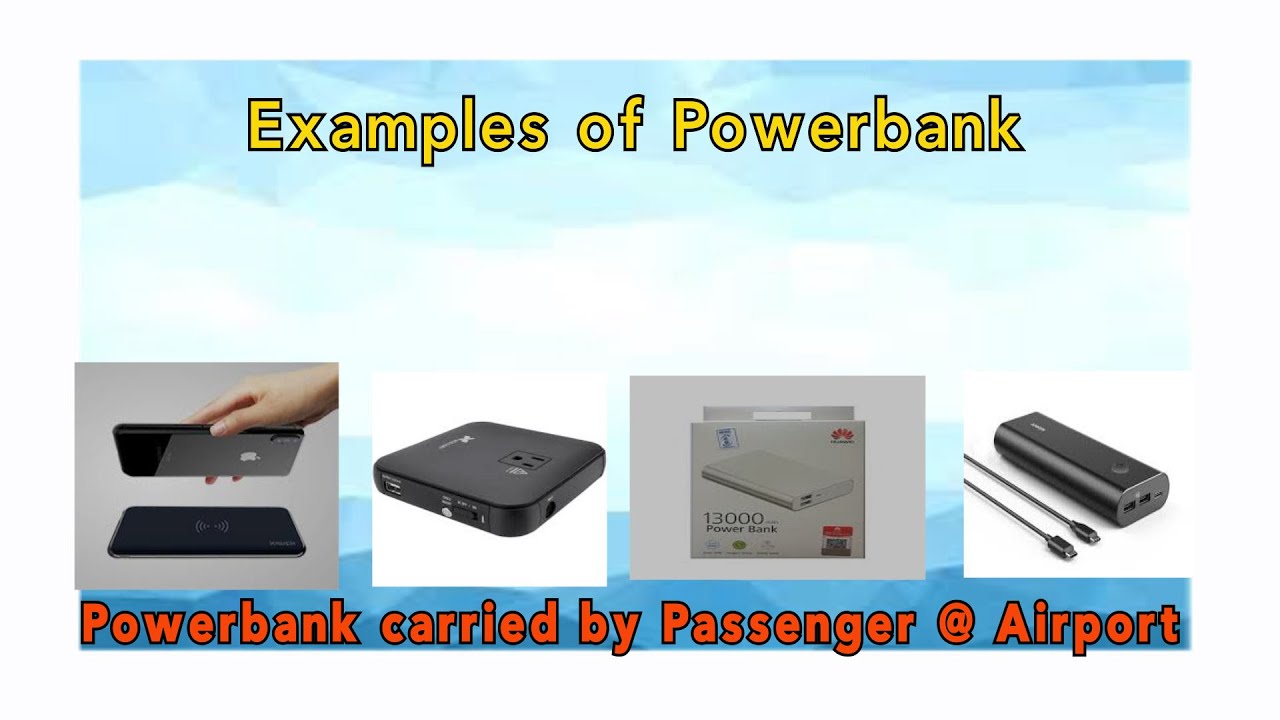 Power bank carry on baggage Power bank carry in flight YouTube