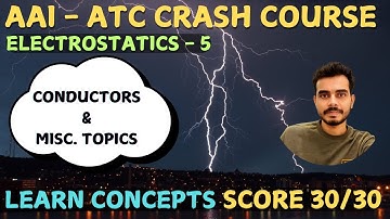 AAI ATC Physics Crash course | Electrostatics Part - 5 | All Concepts | #physics #aaiatc #aaiatc2025