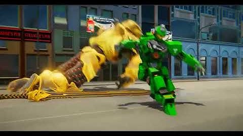 Army Bus Robot Car Transforming Game