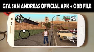 HOW TO DOWNLOAD GTA SAN ANDREAS OFFICIAL APK FOR FREE | 2018 | Original GTA screenshot 2