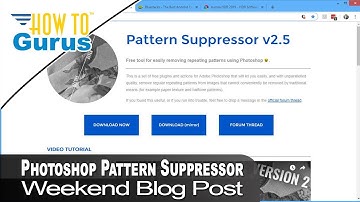 How to use a FFT Pattern Suppressor Bluestacks Aurora HDR 2019 and more
