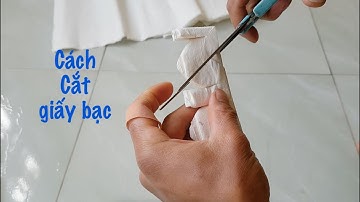 Hướng Dẫn Cắt Giấy Vàng Của Người Dân Tộc - Cuộc Sống Thường Ngày