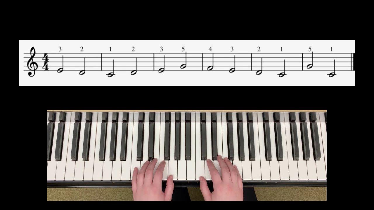 Video Lesson 2 Virtual Piano Lessons for Beginners YouTube
