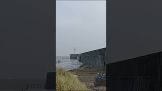 DEC 2021 Archive: Power Outage - LONG Ago - Wave Footage! #stormwatch #arklow #waves