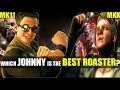 Which Johnny Cage Is The Best Roaster - MKX or MK11? (Relationship Banter Intro Dialogues)