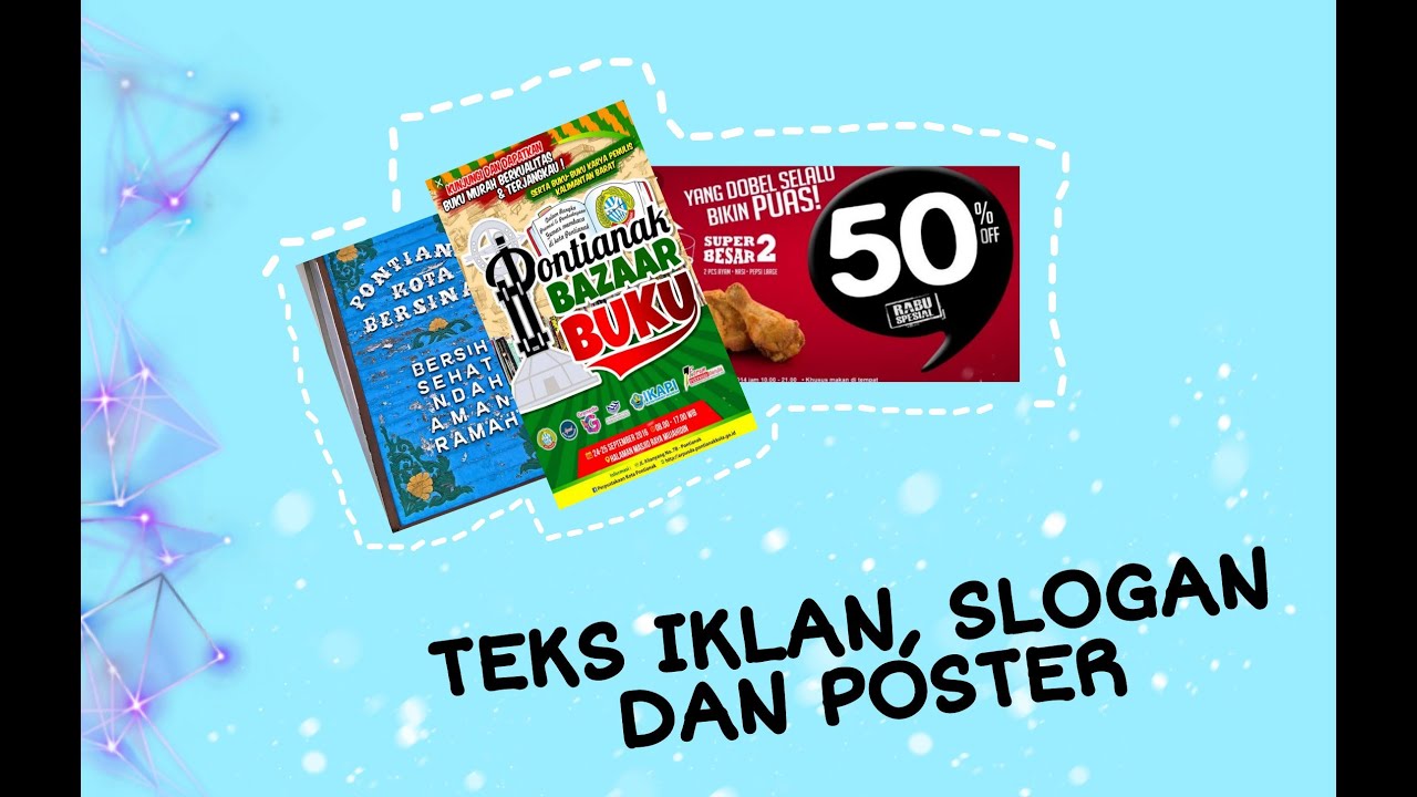 Contoh Teks Iklan Slogan Dan Poster Semua Tentang Informasi Poster