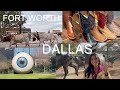 TOP THINGS TO DO FORT WORTH &amp; DALLAS | STOCKYARDS STATION, PIONEER PLAZA | COME BE A TOURIST WITH ME