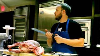Ryan Farr of 4505 Meats (San Francisco, CA) at Astor Center, Part 1