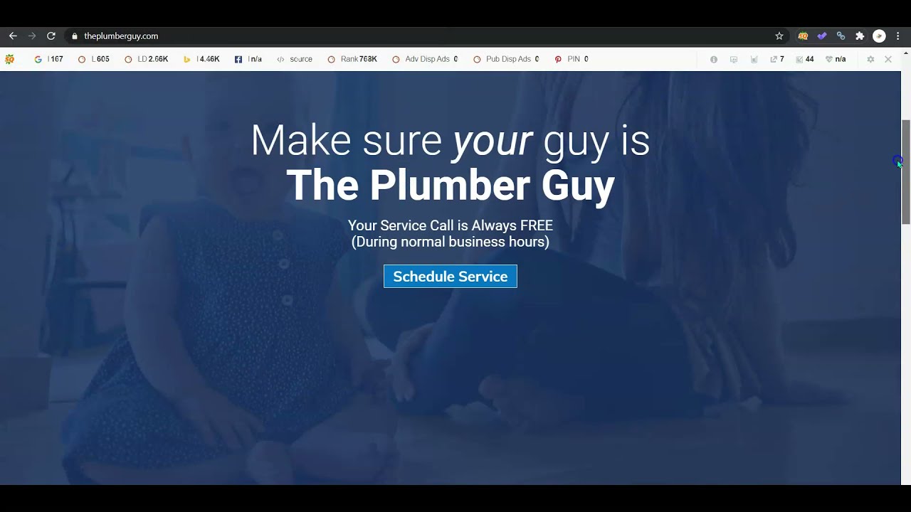 The Plumber Guy, West Phoenix Arizona- Website Review