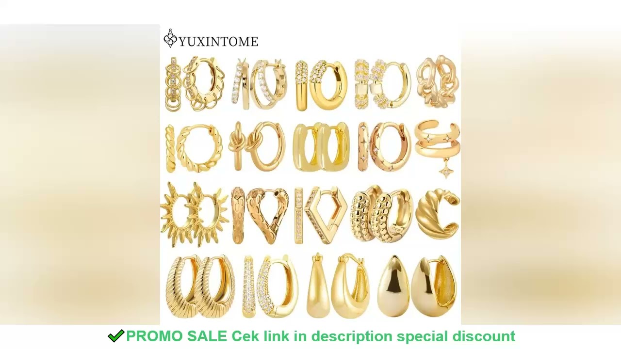 925 sterling silver ear needle multi-ring earrings buckle full of diamonds hoop earrings gold earrin