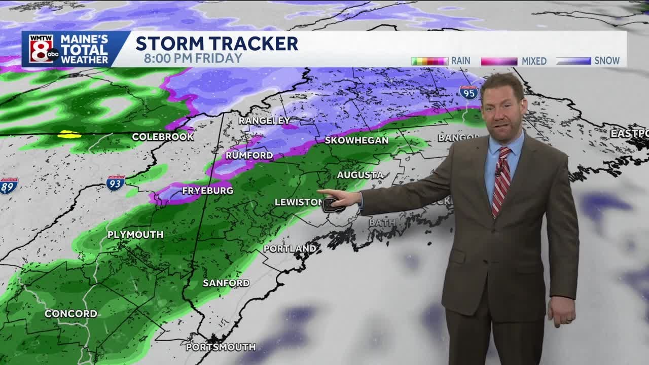 Light rain moves in tonight - YouTube