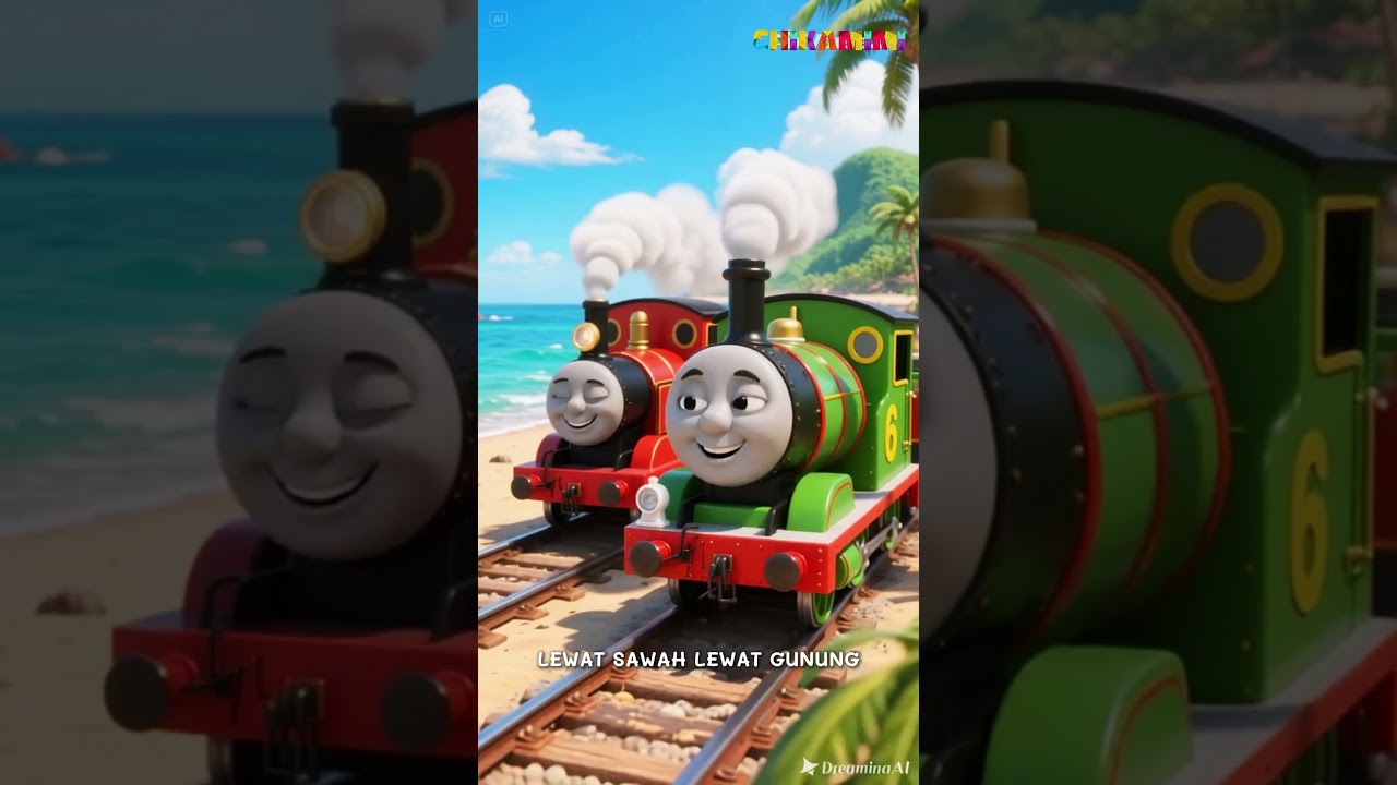 Ayo Naik Kereta Api Thomas and Friends Asli 