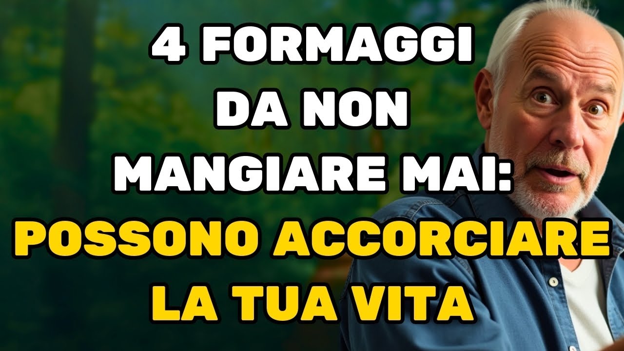 Anziani, 4 formaggi che DEVI mangiare e 4 che NON dovresti MAI toccare ...