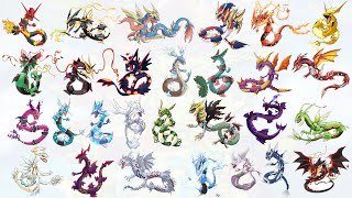 Top 100 Rayquaza & Mega Rayquaza Forms