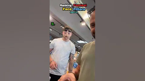 Ranking Funniest Face Filters (part-3) || #shorts #ranking #filter #fail