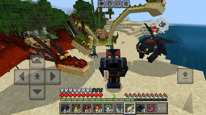 How to Train Your Dragon Addon in Minecraft PE