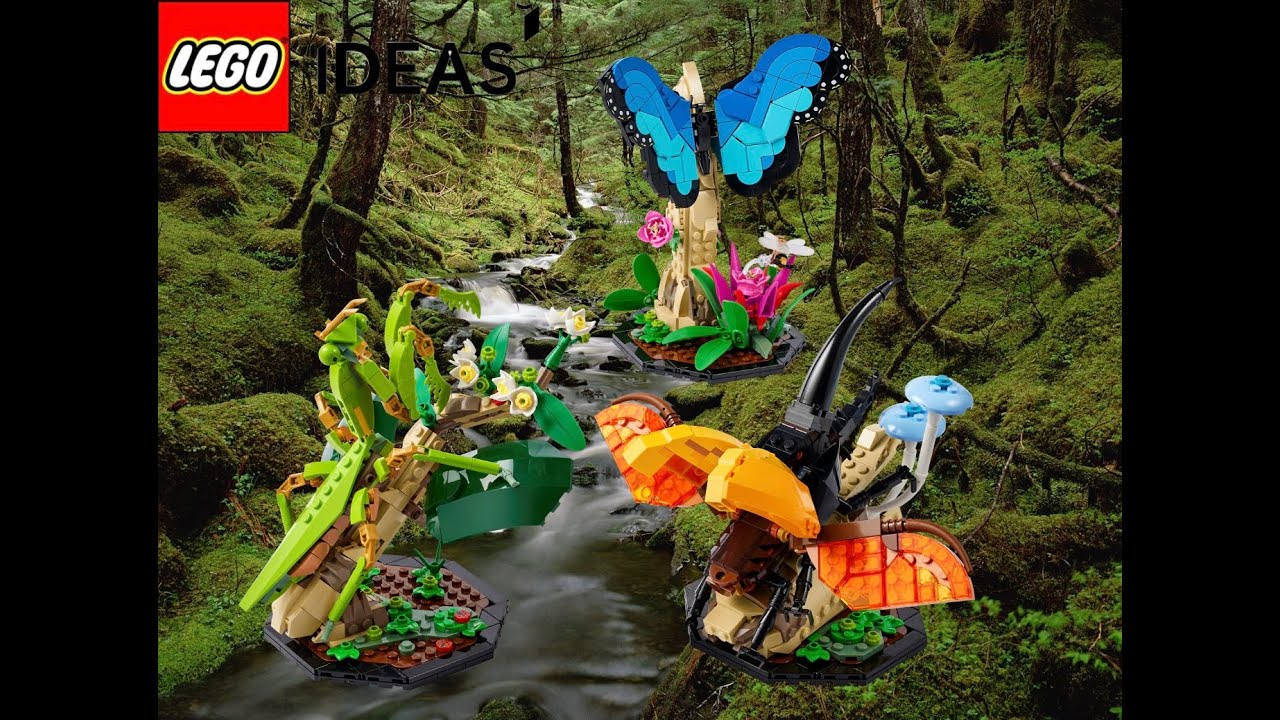 LEGO Ideas 21342 The Insect Collection Review! - YouTube