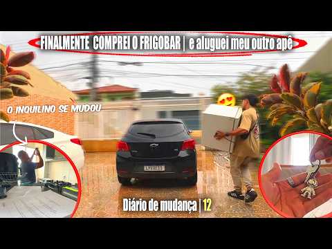 COMPREI O FRIGOBAR PE MEU APE NOVO E ALUGUEI MEU OUTRO APÊ POR 6 MESES 🙏🏡