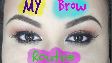 My Current Brow Routine! | cosmoBEAUTY