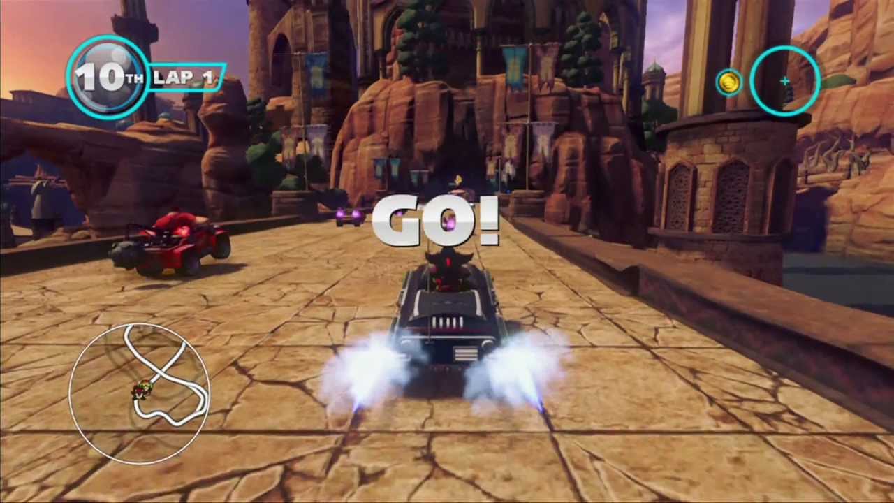 Sonic & All Stars Racing Transformed: Dragon Canyon [1080 HD]