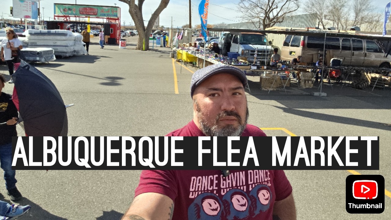 Albuquerque flea market walk through.