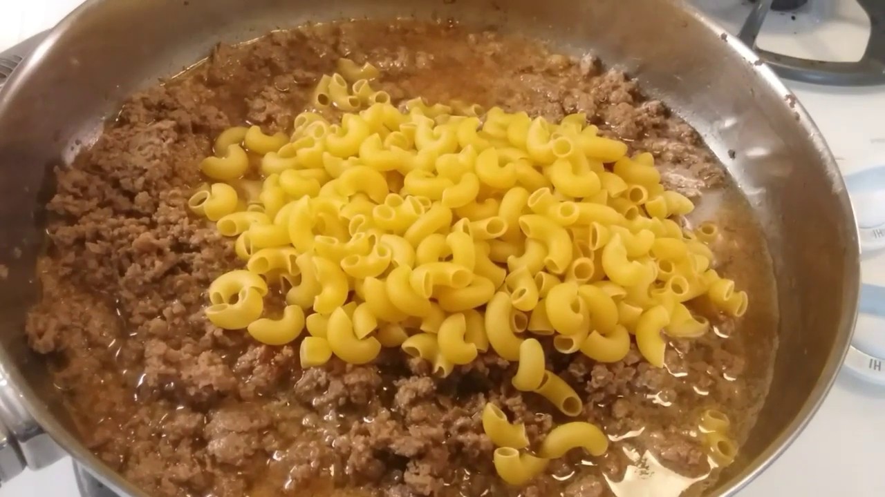 HOMEMADE HAMBURGER HELPER | MEATLESS MONDAY WITH IMPOSSIBLE MEAT - YouTube