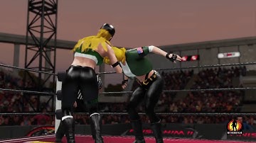 WWE2K18 creation : Sonya mk4 vs Sonya mk5DA