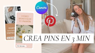 Cómo crear pins para Pinterest en 3 minutos y gratis | |¿Cómo funciona Pinterest? 📌