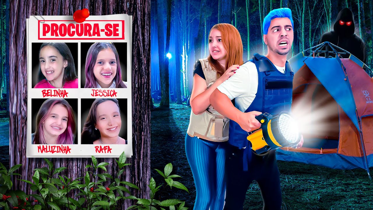 AS MENINAS DESAPARECERAM NA FLORESTA SINISTRA!! E AGORA?(JESSICA SOUSA, BELINHA, MALUZINHA E RAFA)