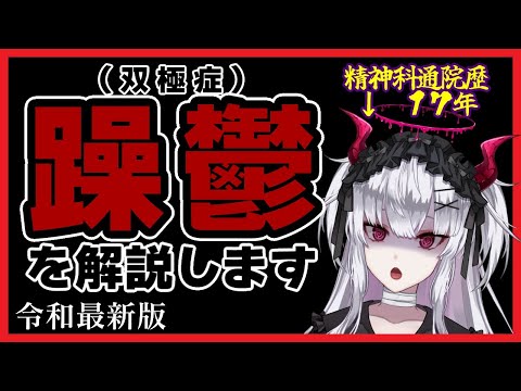 【躁鬱解説】双極症病歴17年女性が実例をもとに解説します【彼女なぉた】 video thumb