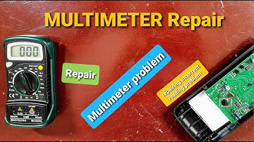 Multimeter repair | Incorrect reading in multimeter - repair