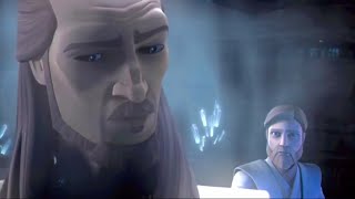 Star Wars: The Clone Wars | Season 3 Ep.15 | Qui-Gon speaks to Obi-Wan on Mortis