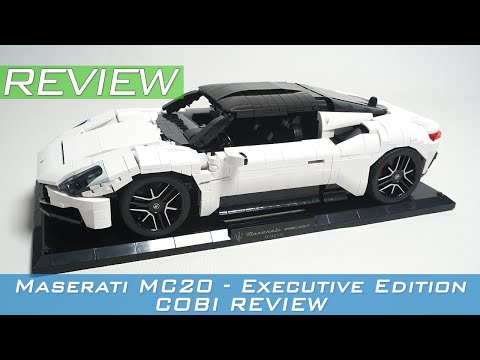 Jeu De Construction COBI - Maserati MC20 Cielo - Édition Exclusive - 2312 Pièces - Pologne