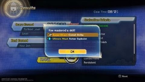 Dragon ball xenoverse 2 - Dlc 13 - getting comet strike and meteor explosion at same time