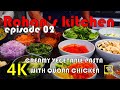 CREAMY VEGETABLE PASTA WITH QUORN CHICKEN (ROHAN'S KITCHEN ...