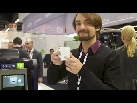 Witekio's Touchscreen Coffee Machine UI Built with Qt Quick {showcase}