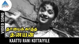 Thayai Katha Thanayan Movie Songs Kaattu Rani Kottayile Video Song Saroja Devi Kv Mahadevan