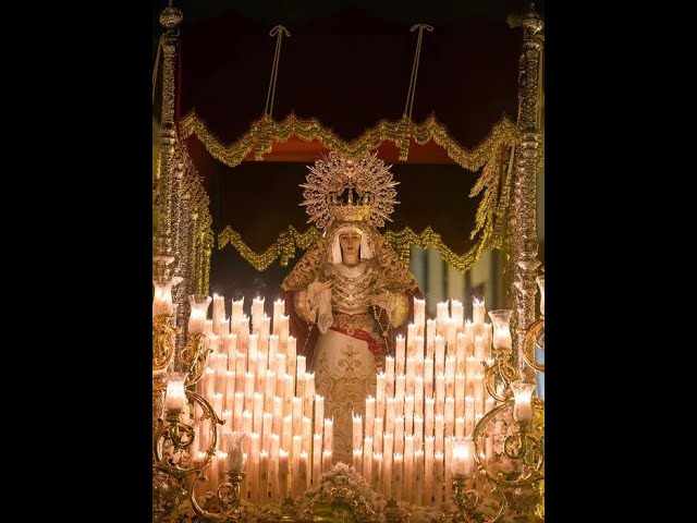 Bendecida la Virgen del Rocío en sus Misterios Dolorosos, la nueva dolorosa  del barrio de Barbadillo