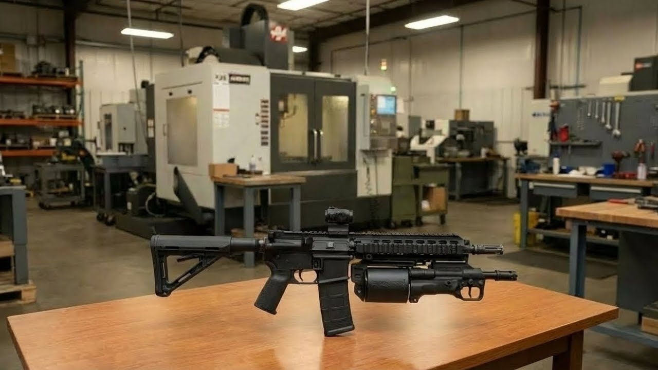 How Crye Precision Six12 Shotguns Are Made Revolutionary Revolving Breaching Weapon